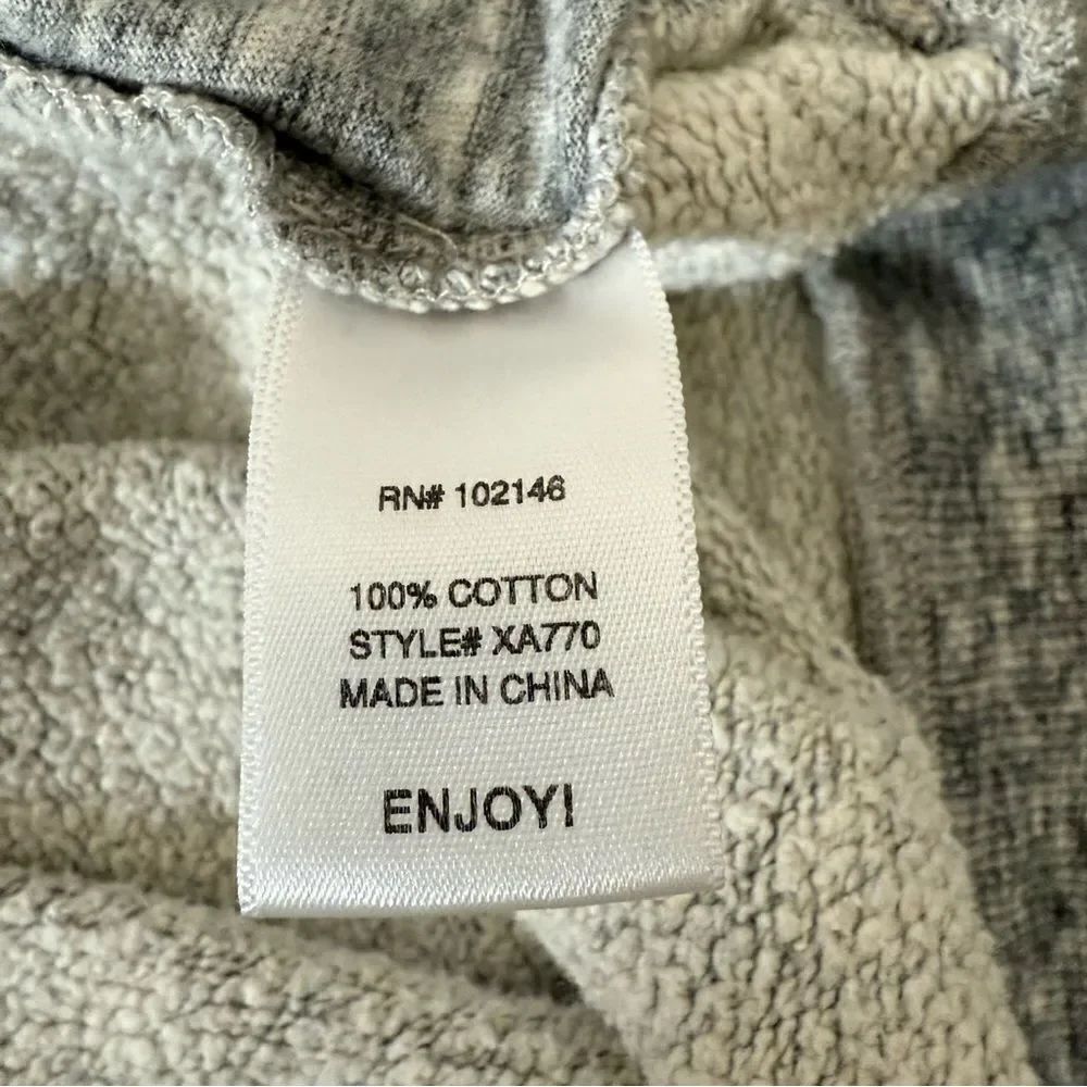 Michael Stars Sweatshirt Womens Size M Gray Front Pocket Pullover Casual Comfort - Picture 10 of 13